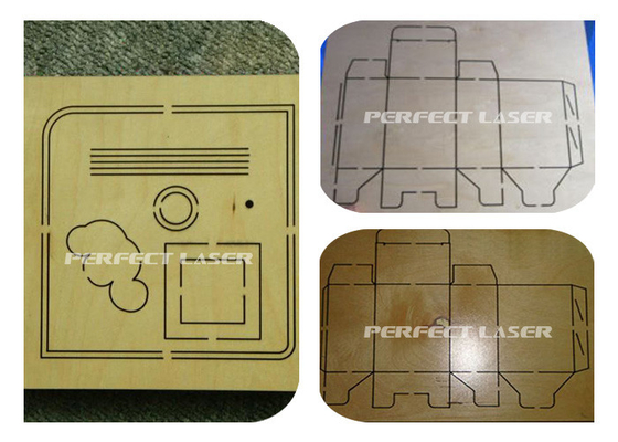 0909 1212 1218 6000mm/Min Kecepatan Pemotong Papan PVC Plastik Kayu Lapis Die Board Mesin Pemotong Laser