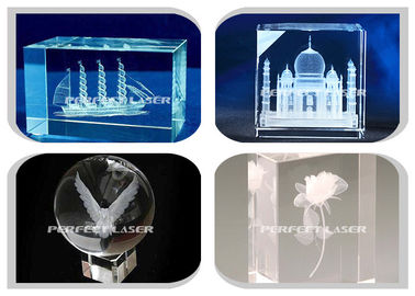 3D Subsurface Inside Glass Crystal Laser Engraving Machine Untuk Gambar Khusus
