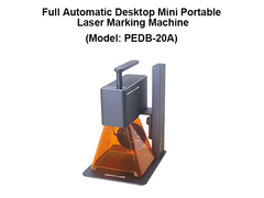 Mesin Penandaan Laser Portable Mini Desktop Full Laser Otomatis