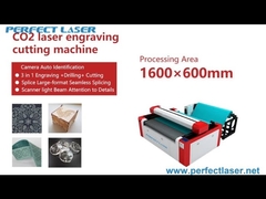 Kepala Galvanometer Mesin Pemotong Laser Pengidentifikasi Otomatis Kamera CCD Online yang Terbang