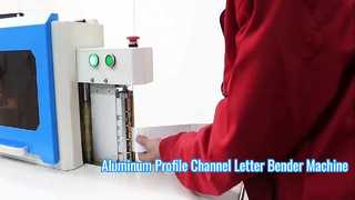 Mesin Bender Surat Saluran Profil Aluminium
