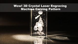 Wow! Pola Ukiran Mesin Ukiran Laser Kristal 3D - Garis yang Sangat Tepat!