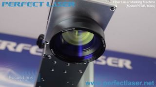 Mesin Penandaan Laser Serat Mini PEDB-100A Video Profesional