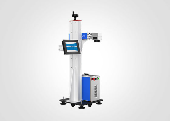 Mesin Penandaan Laser Berkecepatan Tinggi 10W-20W dengan kepala galvenometer, Tipe Pengangkat