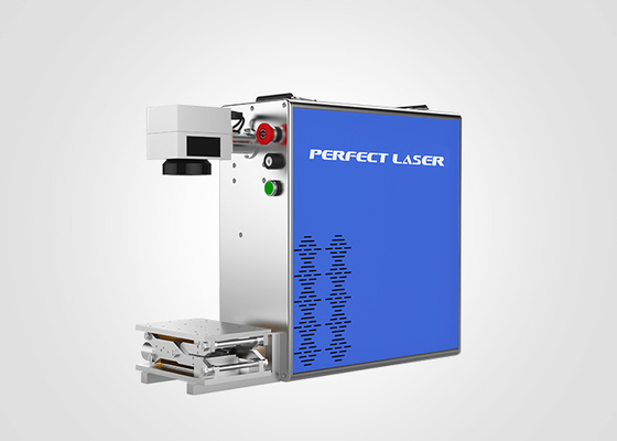 Mesin Ukiran Laser Stainless Steel UV Kecil, Mesin Penandaan Logam CNC Tahan Lama