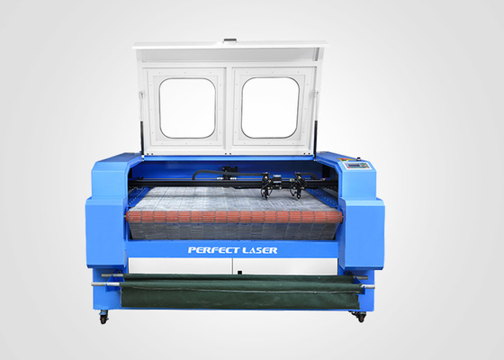Mesin Ukiran Laser Kain CO2 multi-fungsi 1300 * 900mm 1-10000mm / mnt Kecepatan Pemotongan, Pengukir Laser CNC