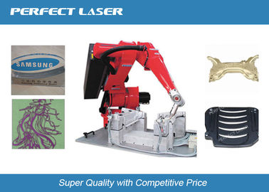 Mesin Pemotong Laser Serat 40w, pengukir pemotong laser 3D Driver Motor Servo