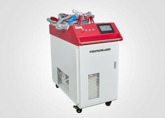 1kw 1.5kw Handheld Fiber Laser Welding Machine Untuk SS Galvanized Plate Aluminium