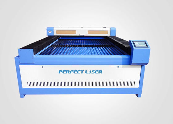 Mesin Pemotong Laser CO2 Flat Bed Akurasi Tinggi / Mesin Ukiran Laser Kaca