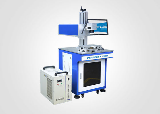 Mesin Penandaan Laser UV 3W 5W 355 nm Untuk Pengisi Daya Plastik / Baterai ISO Disetujui