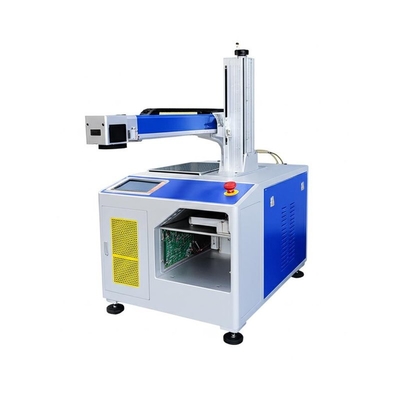 Mesin Penandaan Laser 1064nm Laser Wavelength dengan metode pemindaian 2D presisi dan papan utama yang sangat terintegrasi