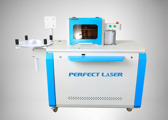 Aluminium Tapes Advertising Channel Letter Bending Machine Tekanan 0.6Mpa